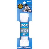 Shoe Gear Sport Wide 45 Inches Laces White, thumbnail image 1 of 1