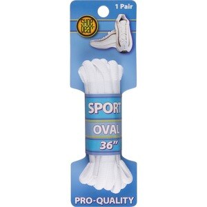 Shoe Gear Sport Oval 36 Inches Laces White