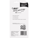 BIC Atlantis Velocity Bold Fashion Retractable Ball Pen Set, Assorted Ink, 4 CT, thumbnail image 2 of 2