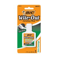 BIC Wite Out Correction Fluid, Extra Coverage