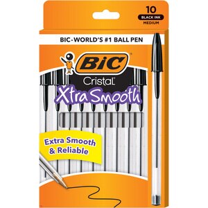 BIC Cristal Xtra Smooth Medium Point Ball Pen