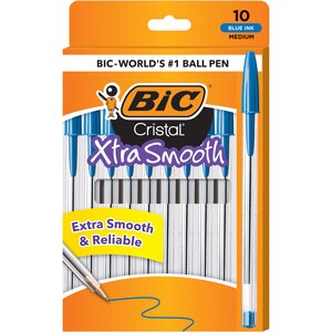 BIC Cristal Xtra Smooth Medium Point Ball Pen