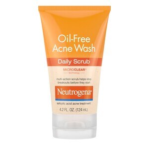 Neutrogena Oil-Free Acne Face Scrub with Salicylic Acid,, 4.2 OZ