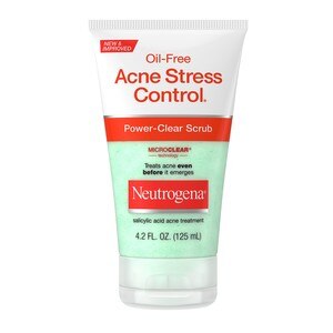 Neutrogena Oil-Free Acne Stress Control Power-Clear Scrub, 4.2 OZ