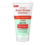 Neutrogena Oil-Free Acne Stress Control Power-Clear Scrub, 4.2 OZ, thumbnail image 1 of 1