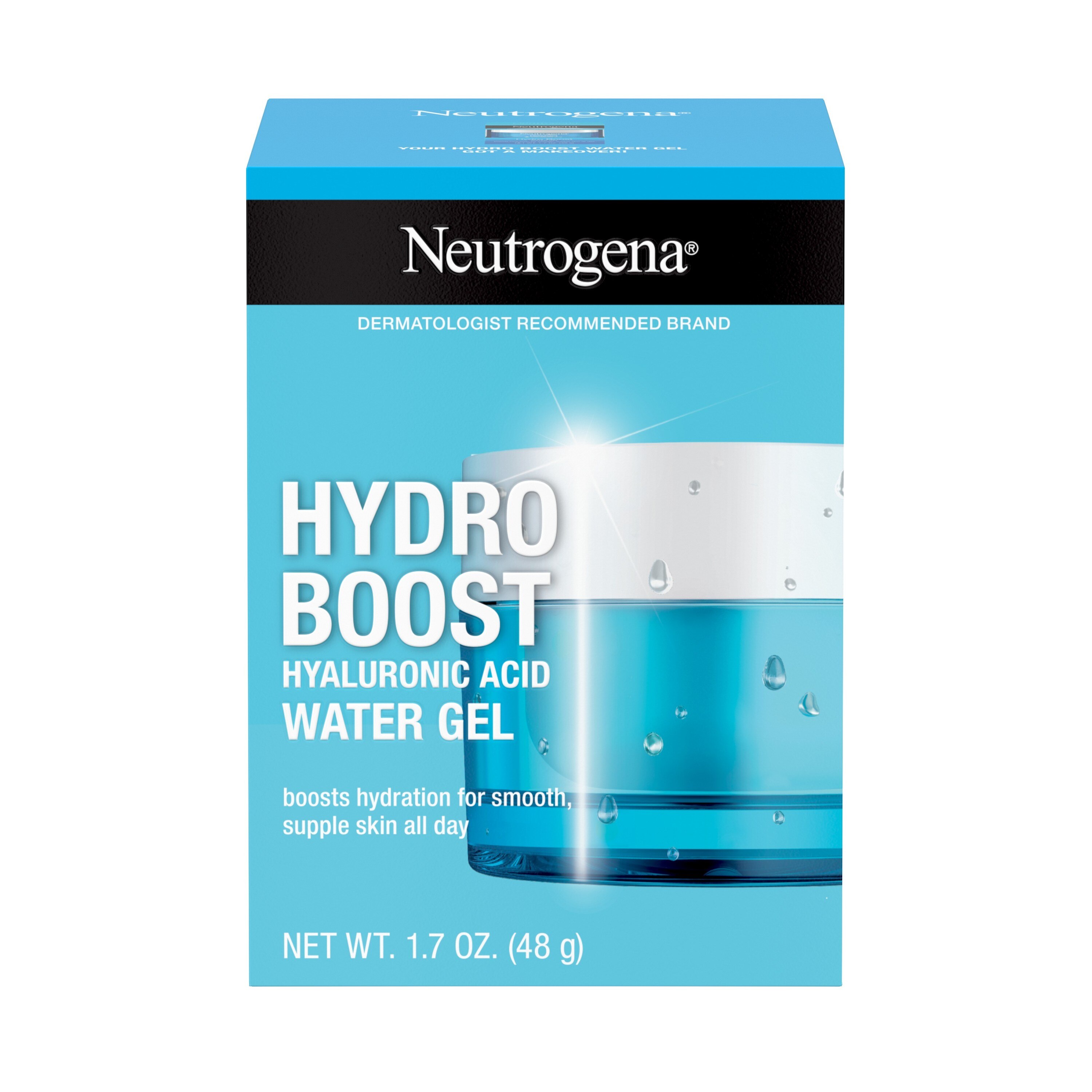 Neutrogena Hydro Boost Hyaluronic Acid Water Gel Moisturizer 1.7 OZ