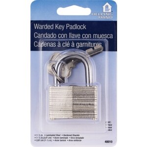 Helping Hand Warded Key Padlock