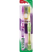 Sunstar GUM Technique Deep Clean Brush with Soft-Picks, 2CT