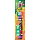 GUM Crayola Sticker It! Power Toothbrush, Soft, thumbnail image 1 of 3