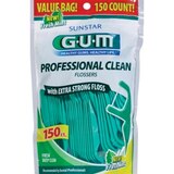 Sunstar Gum Professional Clean Flosser Fresh Mint, 150CT, thumbnail image 1 of 2