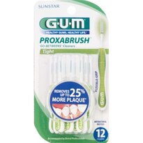 Sunstar Gum Proxabrush Go- Betweens Cleaners, 12CT