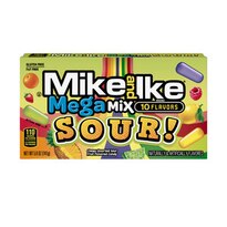 Mike and Ike Mega Mix Sour Candy, 5 OZ