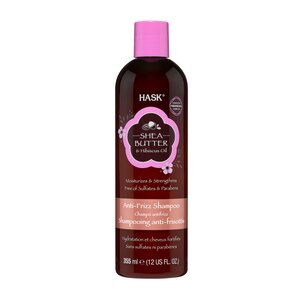 HASK Shea Butter & Hibiscus Shampoo, 12 OZ