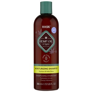 HASK Hemp Oil Moisturizing Shampoo, 12 OZ