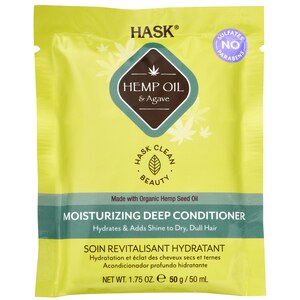 HASK Hemp Oil Moisturizing Deep Conditioner, 1.75 OZ