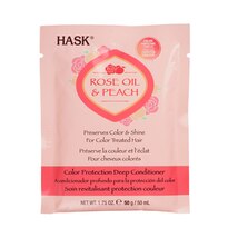 HASK Rose Oil and Peach Color Protection Deep Conditioner Packet