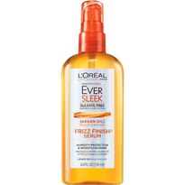 L'Oreal Paris EverSleek Sulfate Free Frizz Finish Oil-In Serum with Humidity Protection and Weightless Shine, 4 OZ