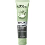 L'Oreal Paris Pure Clay Detox & Brighten Cleanser, 4.4 OZ, thumbnail image 1 of 1
