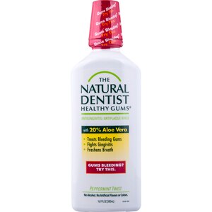 The Natural Dentist Healthy Gums Antigingivitis Rinse Peppermint Twist, 16.9 OZ