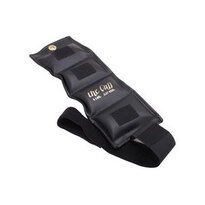 Fabrication Enterprises Original Cuff Ankle and Wrist 14-1/2 in. x 1/2 in. x 4-3/4 in., Black