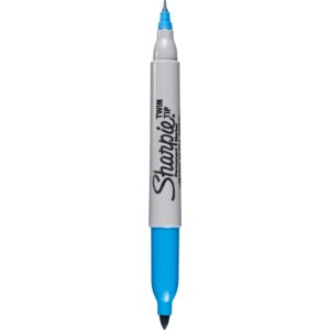 Sharpie Twin Tip Permanent Marker, Turquoise