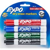 Expo Dry Erase Markers Low Odor Ink Chisel Tip Intense Colors, thumbnail image 1 of 2