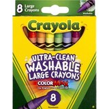 Crayola Large Washable Crayons, thumbnail image 1 of 1