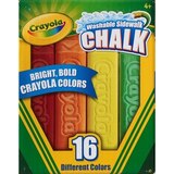 Crayola Washable Sidewalk Chalk, thumbnail image 1 of 1