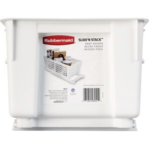 Rubbermaid Slide'N Stack Basket