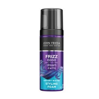 JOHN FRIEDA Frizz Ease Dream Curls Air-Dry Waves Styling Foam, 5 OZ