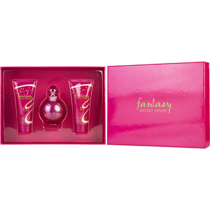 Fantasy Britney Spears Set by Britney Spears Parfum Spray, Body Souffle & Gel