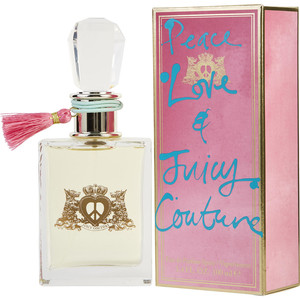 Peace Love & Juicy Couture by Juicy Couture Eau De Parfum Spray, 3.4 OZ