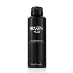 Drakkar Noir by Guy Laroche Body Spray, 6 OZ