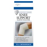 FLA Elastic Pullover Knee Support, White XL, thumbnail image 1 of 1