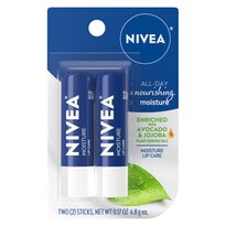 NIVEA Moisture Lip Care - 0.17 oz. Pack of 2