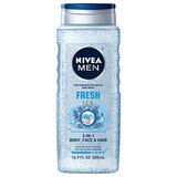 Nivea Men Body Wash 3in1 Fresh Ice With Microbeads, thumbnail image 1 of 1