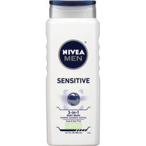 Nivea Men Body Wash Senstitive w/Bamboo Extract Soothes Skin