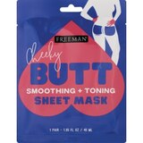 Freeman Cheeky Butt Smoothing + Toning Sheet Mask, thumbnail image 1 of 1