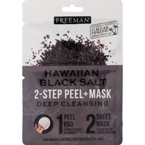 Freeman Hawaiian Black Salt 2-Step Peel + Mask