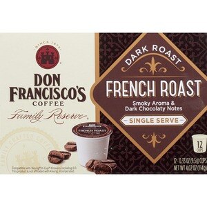 Don Francisco's Coffee Family Reserve Single Serve Bold Breakfast Blend Cups, 12CT