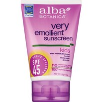 Alba Botanica Very Emollient Sunscreen, 4 OZ