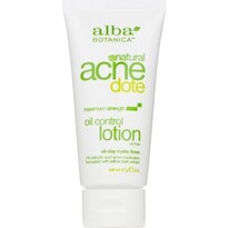 alba Botanica Natural Acne Dote Maximum Strength Oil Control Lotion, 2 OZ