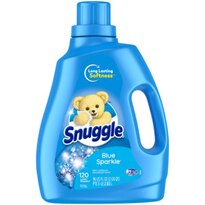 Snuggle Liquid Fabric Softener, Blue Sparkle, 96 OZ, 120 Loads