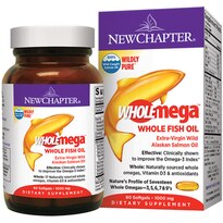 New Chapter Wholemega Whole Fish Oil Softgels