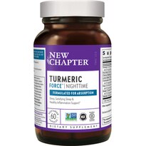 New Chapter Turmeric Force Nighttime, Turmeric Supplement + Sleep Aid - 60 CT