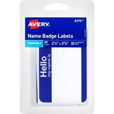 Avery Removable Name Badge Labels, thumbnail image 1 of 1