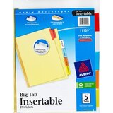 Avery Big Tab Insertable Dividers, thumbnail image 1 of 1