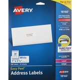 Avery White Mailing Labels 1 X 2-5/8-Inch, thumbnail image 1 of 1