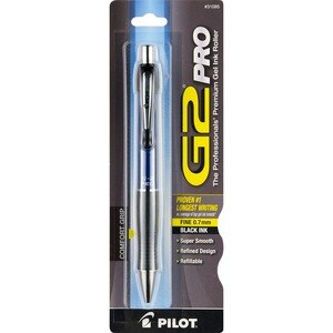 Pilot Retractable Gel Ink Rolling Ball Black