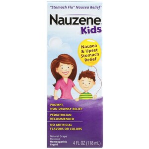 Nauzene Kids Upset Stomach Relief Liquid, 4 OZ